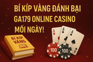 Bí Kíp Chiến lược Vàng Đánh Bại GA179 Online Casino Mỗi Ngày!